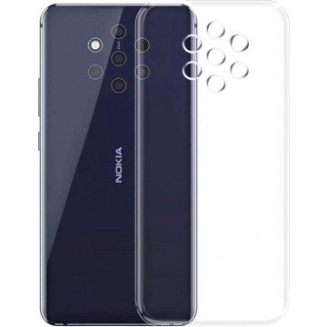 Nokia 9 PureView silicone hoesje transparant