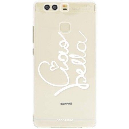 FOONCASE Huawei P9 hoesje TPU Soft Case - Back Cover - Ciao Bella!