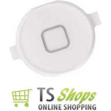 Home Button Wit/White voor Apple iPod Touch 4th