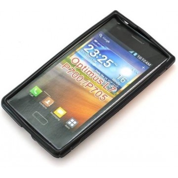 TPU Case voor LG P700 Optimus L7 Zwart