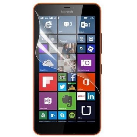 Microsoft Lumia 640 XL Clear screen protector, beschermfolie