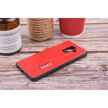 Backcover hoesje voor Samsung Galaxy A6+ (2018) - Rood (A6 Plus 2018)
