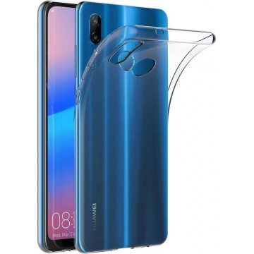 Huawei P20 Lite 2019 silicone hoesje transparant