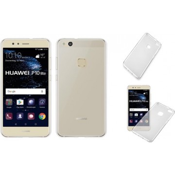 Pearlycase® Transparant TPU siliconen hoesje voor Huawei P10 Lite