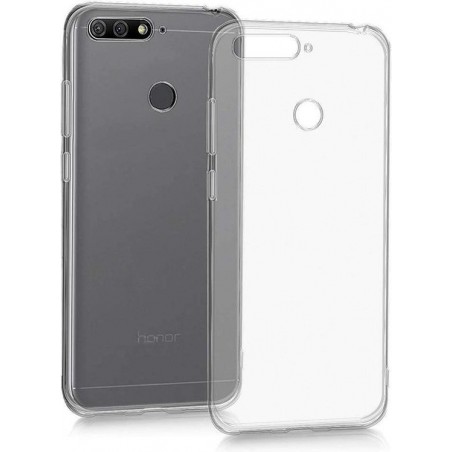 Hoesje CoolSkin3T TPU Case voor Huawei Honor 7A Transparant Wit