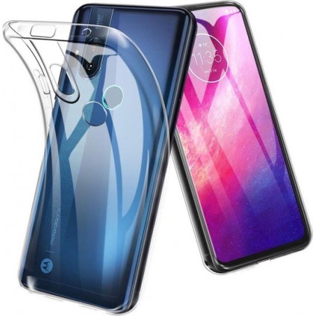 Motorola One Hyper Hoesje Dun TPU Transparant