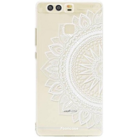 FOONCASE Huawei P9 hoesje TPU Soft Case - Back Cover - Mandala / Ibiza