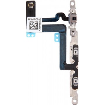 Let op type!! Volume Button & Mute Switch Flex Cable with Brackets for iPhone 6 Plus