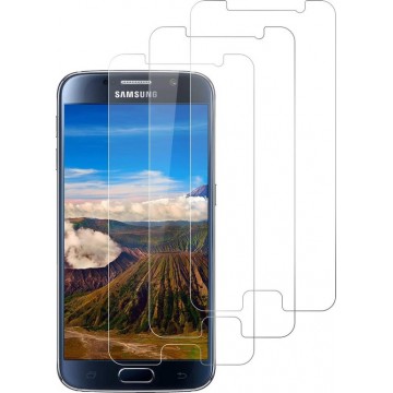 Samsung Galaxy S6 Screenprotector Glas - Tempered Glass Screen Protector - 3x