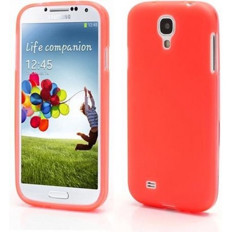 Frosted TPU Case Samsung Galaxy S4 i9500 Orange