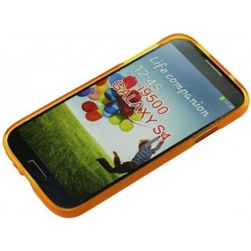 TPU Case Voor Samsung Galaxy S4 i9500-i9505 Oranje