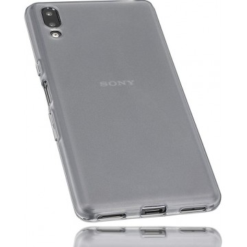 Sony L3 Hoesje - Siliconen Back Cover - Transparant
