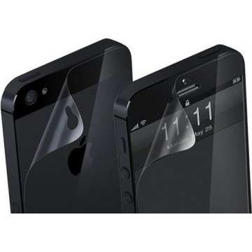 iPhone 5/5s/SE Screenprotector voor & achterkant (Transparant)