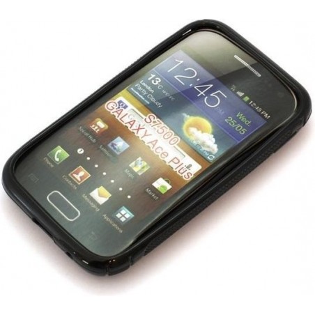 TPU Case Samsung Galaxy Ace Plus S7500 Zwart