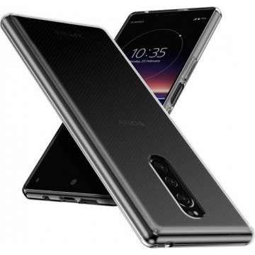 MMOBIEL Siliconen TPU Beschermhoes Voor Sony Xperia 1 - 6.5 inch 2019 Transparant - Ultradun Back Cover Case