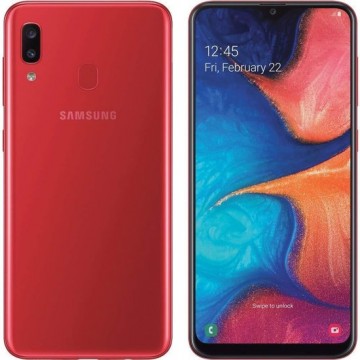 Samsung Galaxy A20 - 32GB - Rood