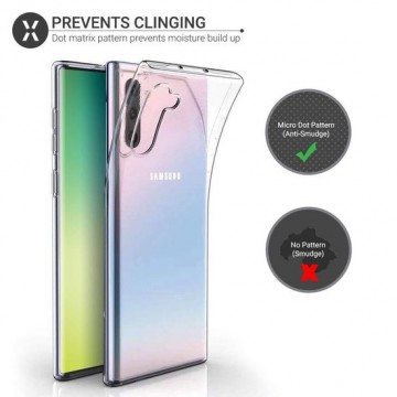 Samsung NOTE 10 - Ultra dun beschermhoesje - Transparant