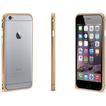 Avanca Bescherm bumper iPhone 6 Plus van aluminium Goud - Bescherming - Verstevigde randen