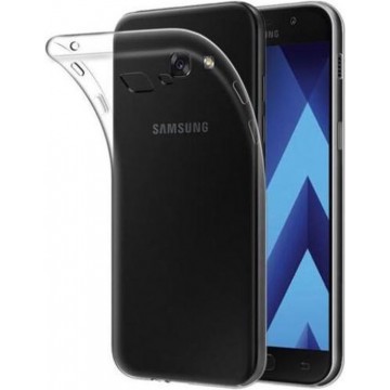 Telefoonhoesje voor Samsung Galaxy A3 2017 Transparant - Dun flexibel siliconen