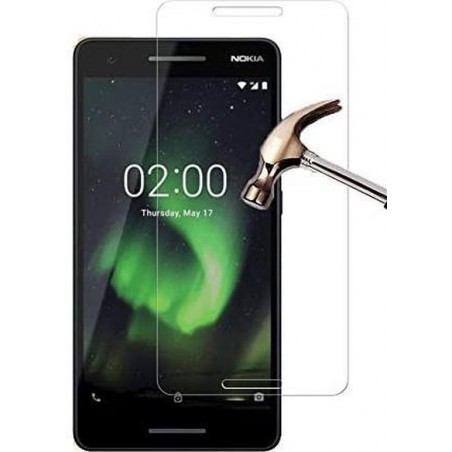 Nokia 2.1 Screenprotector Glas - Tempered Glass Screen Protector - 1x