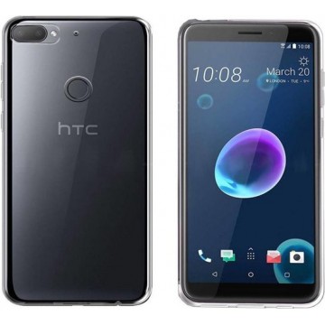 Hoesje CoolSkin3T TPU Case voor HTC Desire 12+ Transparant Wit