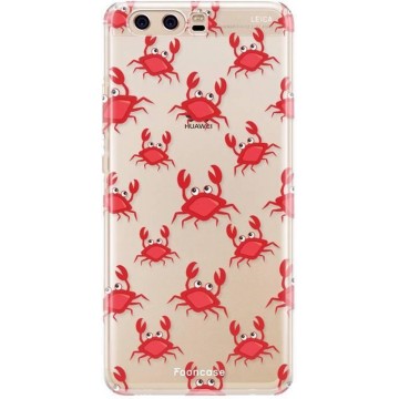 FOONCASE Huawei P10 hoesje TPU Soft Case - Back Cover - Crabs / Krabbetjes / Krabben