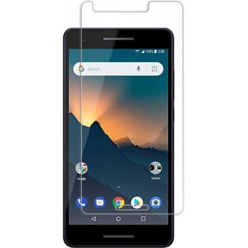 Nokia 2.1 - Tempered Glass Screenprotector - Case-Friendly
