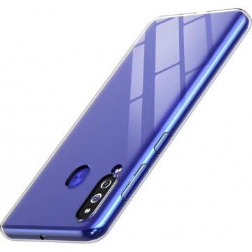 Samsung Galaxy A60 Hoesje - Siliconen Back Cover - Transparant