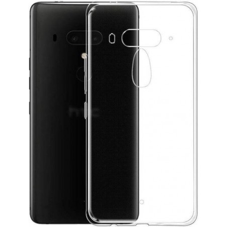 Hoesje CoolSkin3T TPU Case voor HTC U12+ Transparant Wit