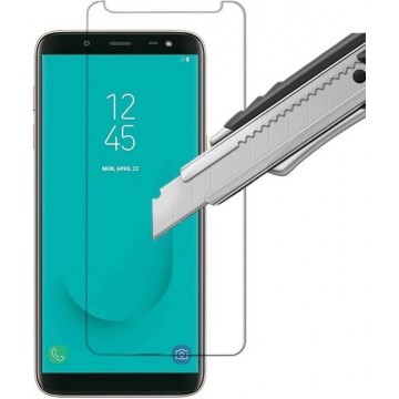 Samsung Galaxy J6 Plus 2018 Screenprotector Glas - Tempered Glass Screen Protector - 1x