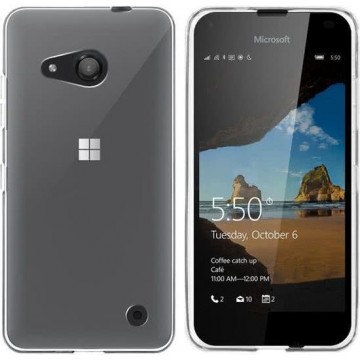 Hoesje CoolSkin3T TPU Case voor Microsoft Lumia 550 Transparant Wit