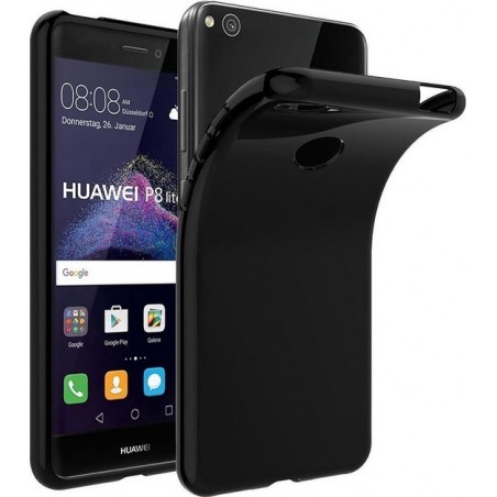 EmpX.nl Huawei P8 Lite (2017) TPU Zwart Back cover