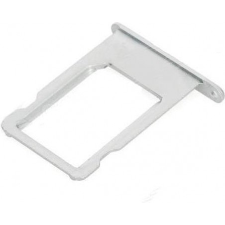 Metal micro Simcard tray holder Silver voor Apple iPhone 5S