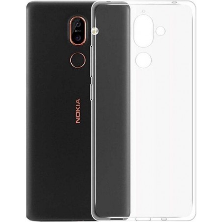 Hoesje CoolSkin3T Nokia 7 Plus Transparant Wit