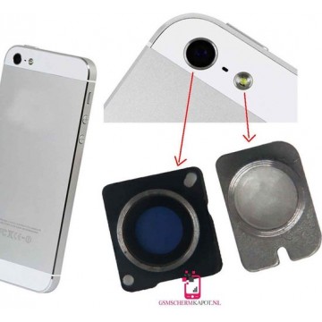 Iphone 5 (G) camera lens met cover + Flash diffuser